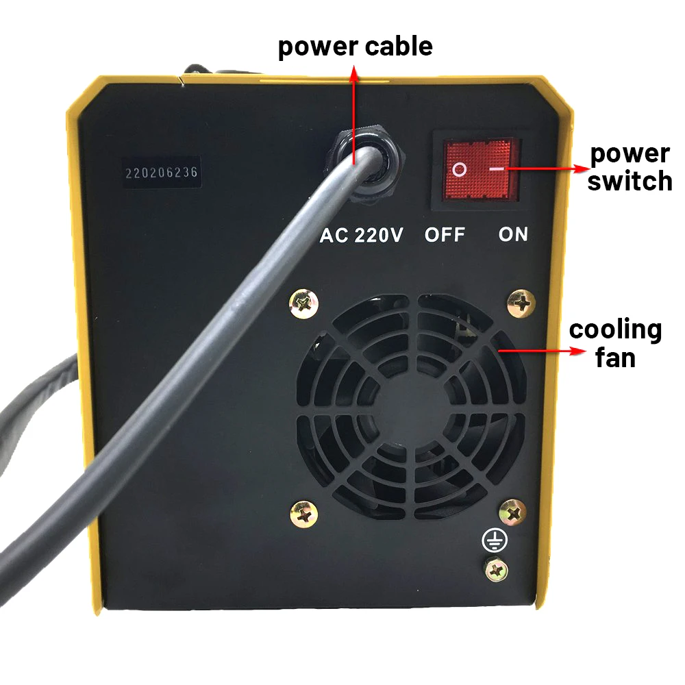 2 In 1 MIG+MMA Semi-automatic Welding Machine 220V/110V Dual-purpose Airless Two-protection Inverter Welder Flux Cored Wire