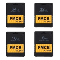 Free McBoot v1.966 Memory Card for Sony PS2 FMCB Game Saver 8MB/16MB/32MB/64MB