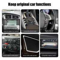 Wireless CarPlay Android Auto Decoder For Peugeot 207 308 407 3008 5008 RCZ 807 Partner Expert 2007-2015 Mirror Link GPS Module 6