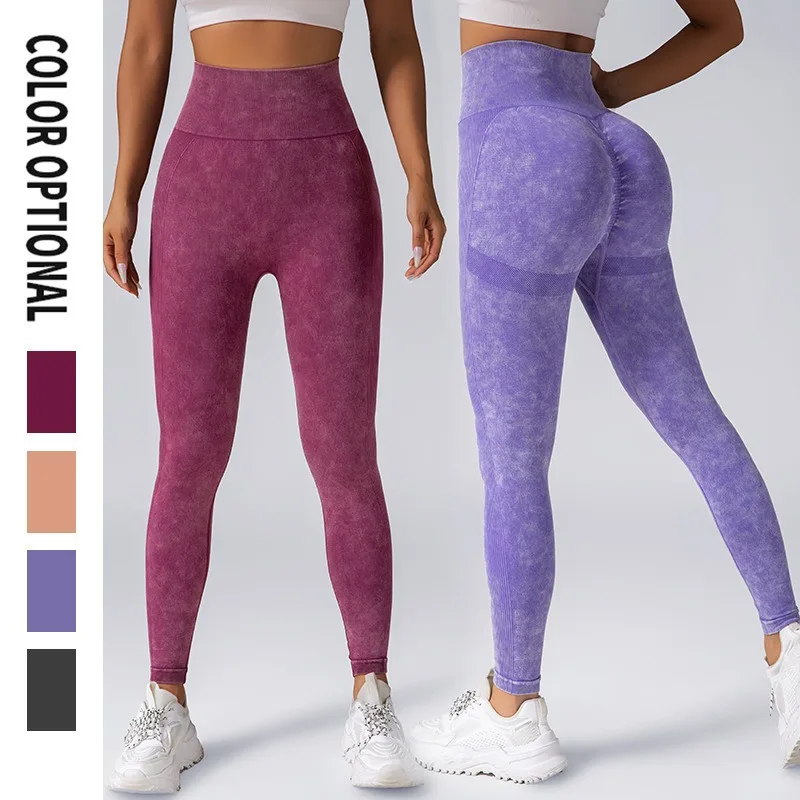 

Yoga pants Women's high-waisted elastic abdominal compression sports hip pants Gym pants outdoor cycling ankle tenis feminino