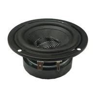 1 Pcs 3.5 Inch 3 Inch 90MM Speakers 4 Ohm 15W Round Fiberglass Basin Waterproof Full Range Speaker For Car Midrange Bass 1