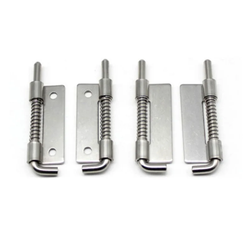 Garage Door Lock Latch Spring Latch Stainless Steel Spring Bolts Latches Security Electric Cabinet Box Door Latch Cabinet Hinges