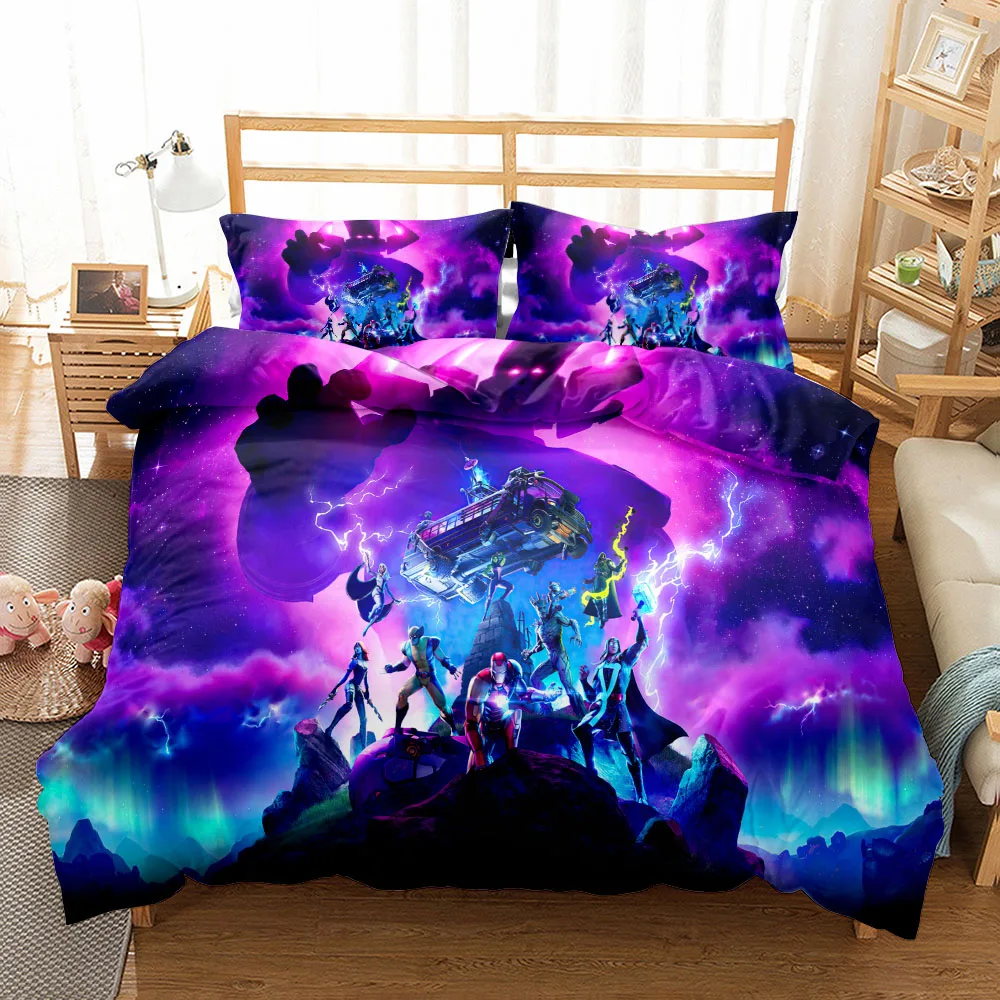 Play Station Set Biancheria Da Letto Per Bambini King Queen Double Full Twin Set Biancheria Da Letto Singola