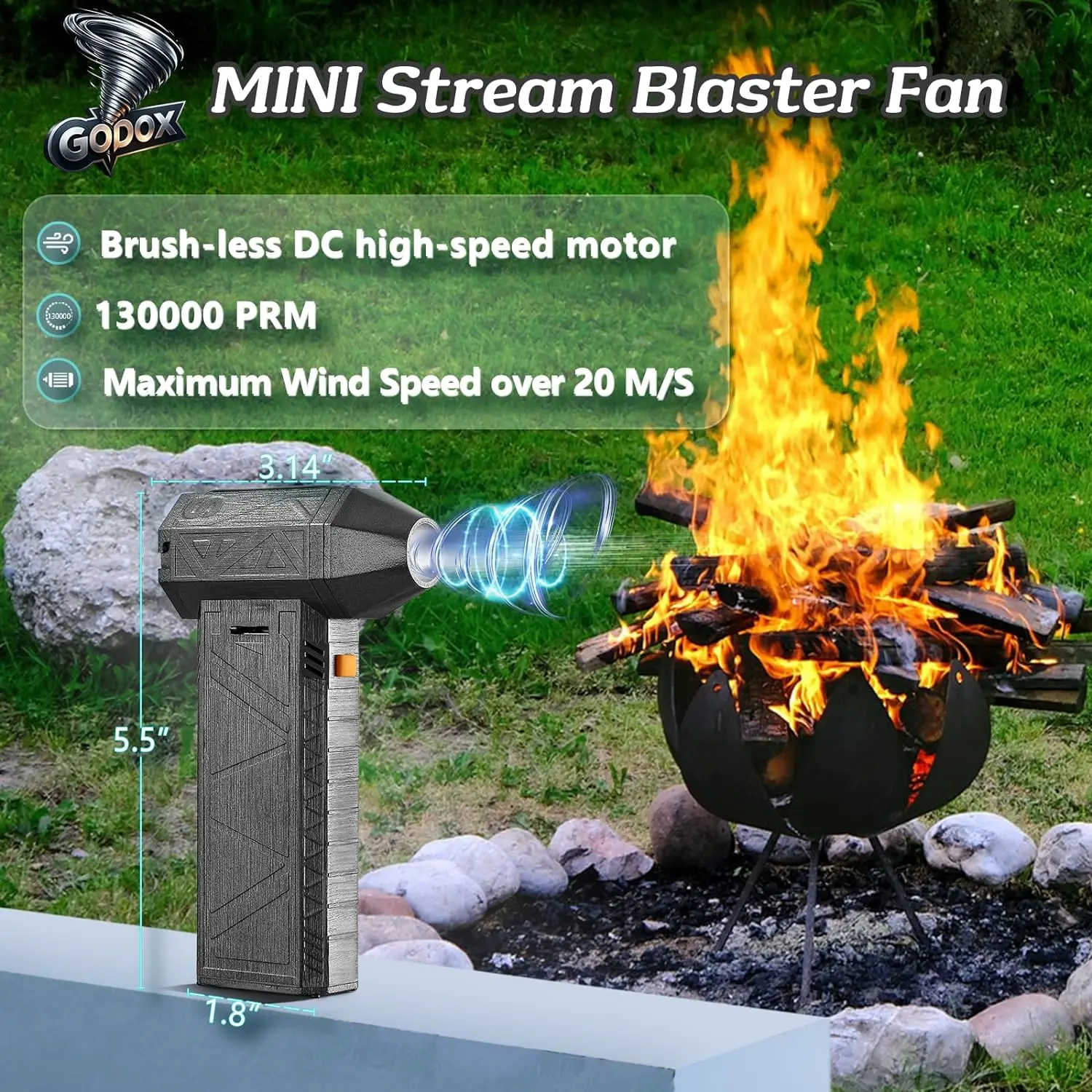 자동차 건조용 제트 선풍기 송풍기, 130000 RPM 휴대용 미니 제트 송풍기, 슈퍼 제트 선풍기, 리프 제설기, 2024 신제품