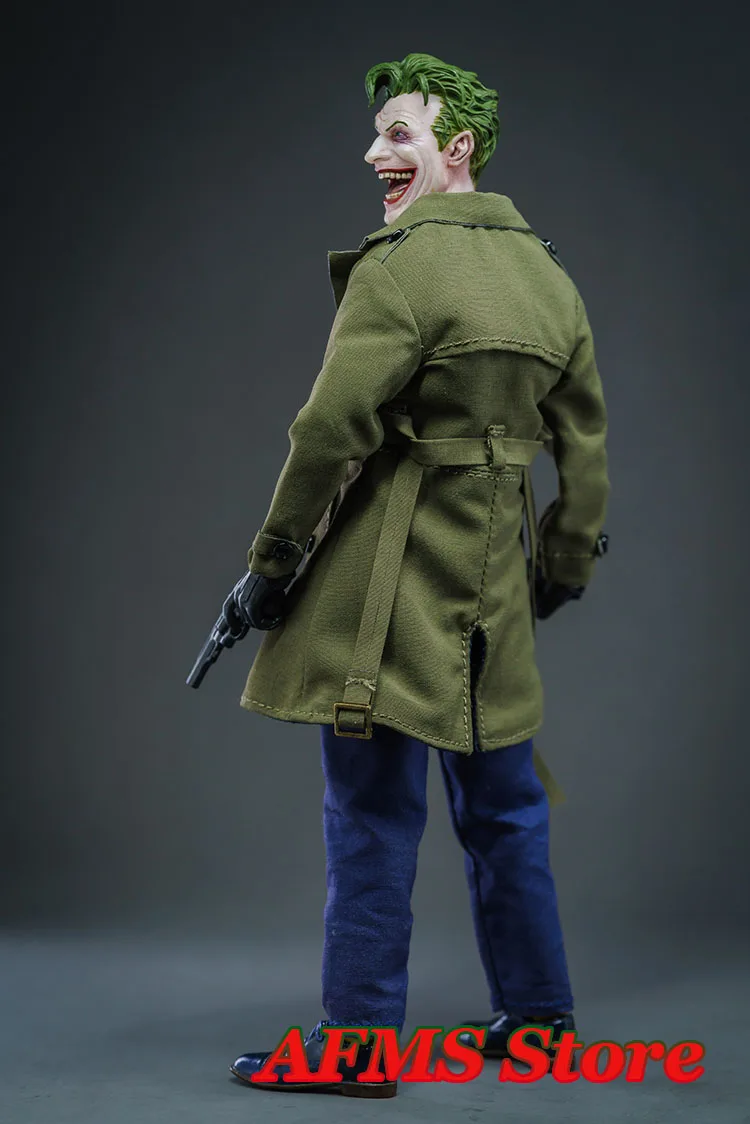 1/12 스케일 수집용 트렌치 코트 클래식 더블 브레스티드 숏 오버코트 윈드브레이커 6인치 남성 군인 액션 피규어 바디에 적합