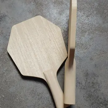 Ayus Pure Wood Cybershape Table Tennis Blade Light Weight Horizontal Beat Table Tennis Racket Hitting Area Increases By 5%