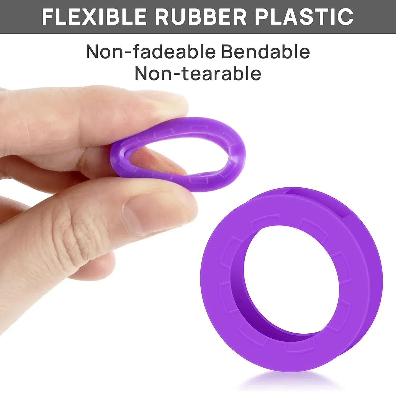 Colored Key Caps Covers Soft Rubber Key Identifiers Protector Organizer Labels Silencer Toppers Random Color 10-50Pcs