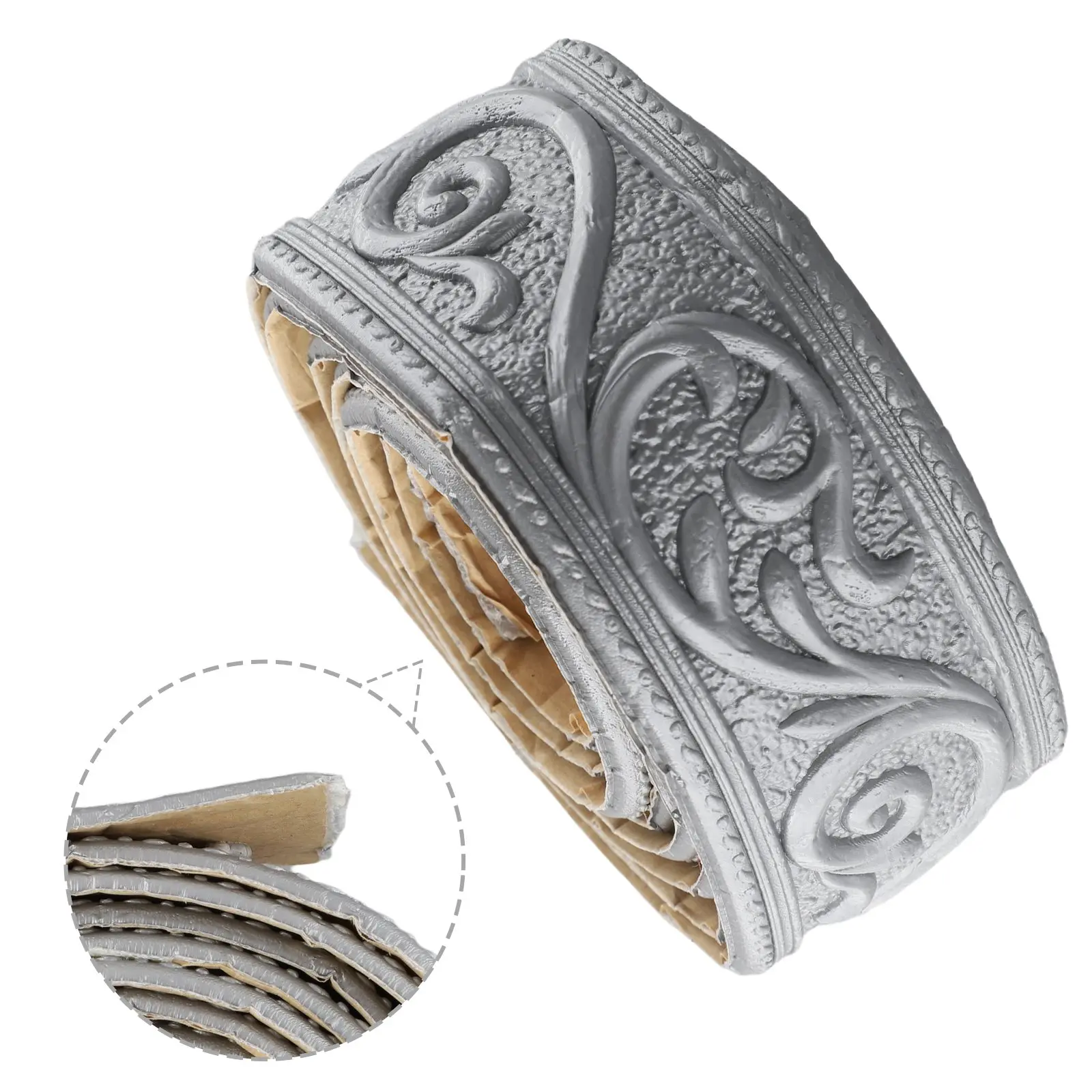 3D Wall Trim Line Skirting Border Image 12