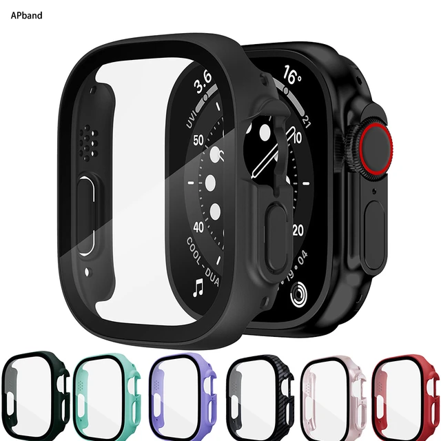 Strap + Glass + Case Series 6 5 4 Silicone Bumper Waterproof