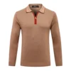 OECHSLI Sweater Wool 2025 New Men's Long sleeved is Soft fashion stripe color matching comfortable Suitable for gentleman M-5XL 4