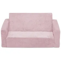 Perfect Sleeper Extra Wide Convertible Sofa to Lounger - Comfy 2-in-1 Flip Open Couch/Sleeper for Kids 2