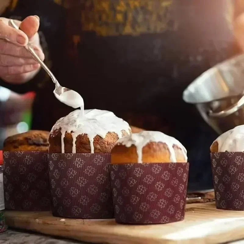 Bread Mold Amazon Panettone Mold 12 Oz Panettone Paper Mold 12