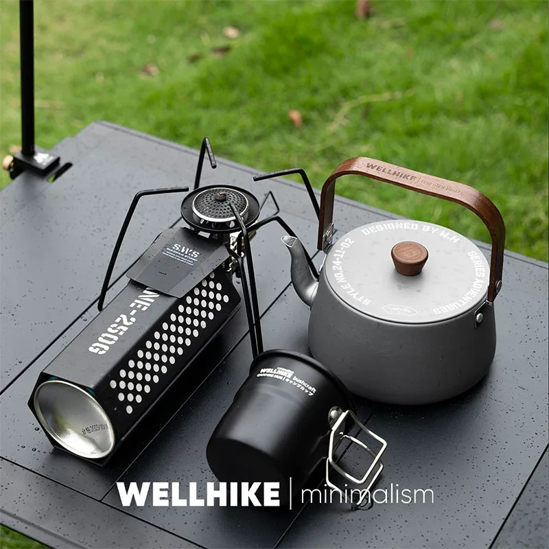 Camping Cookware Coffee And Tea Kettle Portable Ultralight Aluminum For Outdoor Camping