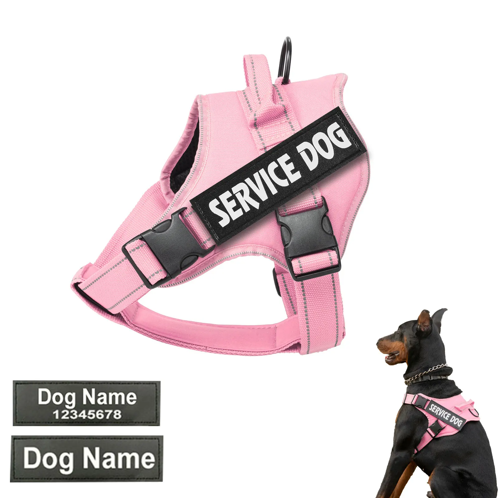 Personalized Breathable Dog Harness 1