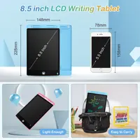 8 5 10 12inch Writing Tablet Drawing Board Children s Graffiti Sketchpad Toys Kids Educational Toys