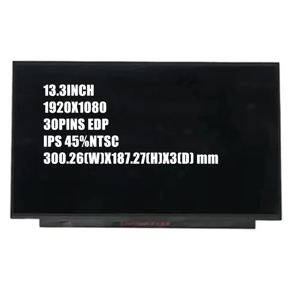 30 pinos, 1920x1080, IPS sem HOIUT, apto para NV133FHM-N43