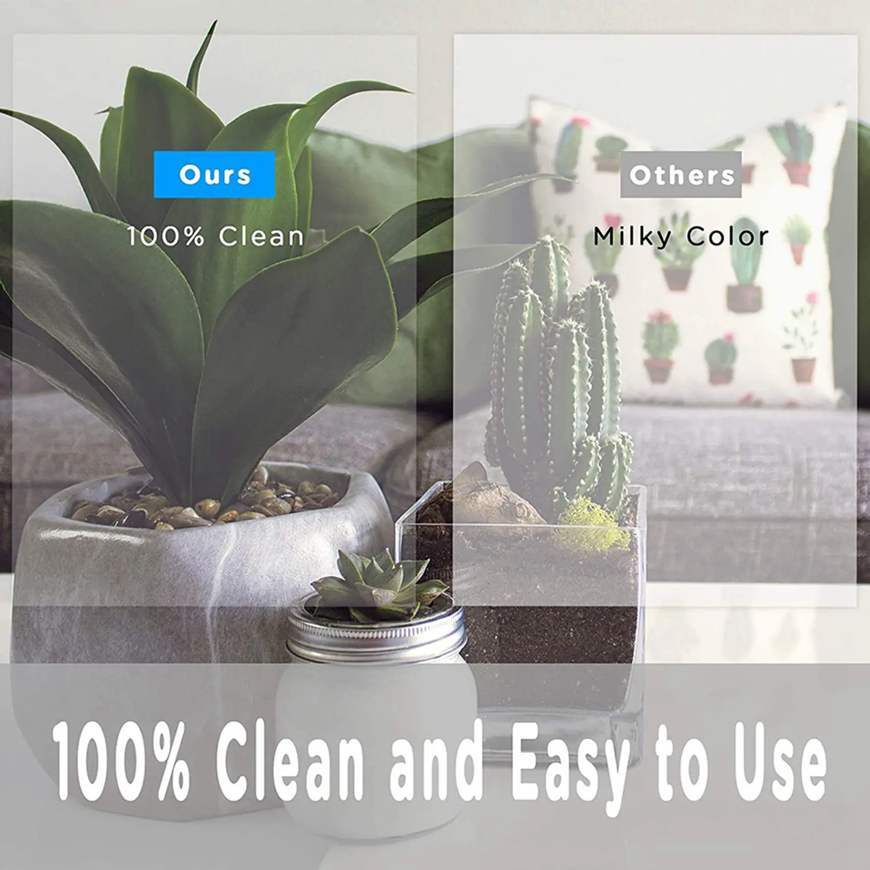 50매 8.3X11.6인치 잉크젯 스티커 용지, 인쇄 가능한 투명 필름 잉크젯 프린터용 속건성 종이 라벨