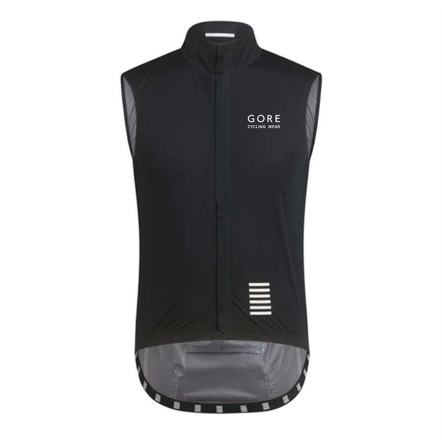 Gilet Coupe-vent Gore Bike Wear Rouge – Taille Petit Homme – Zippé Et Ventilé