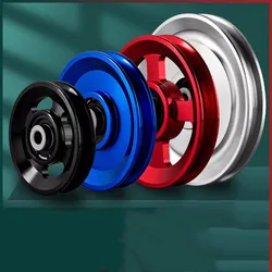54/70/90/100/114mm Fitness Pulley Aluminium Alloy Home Gym Attachments Part Exercise Strength Training Accessory Gym Accessories
