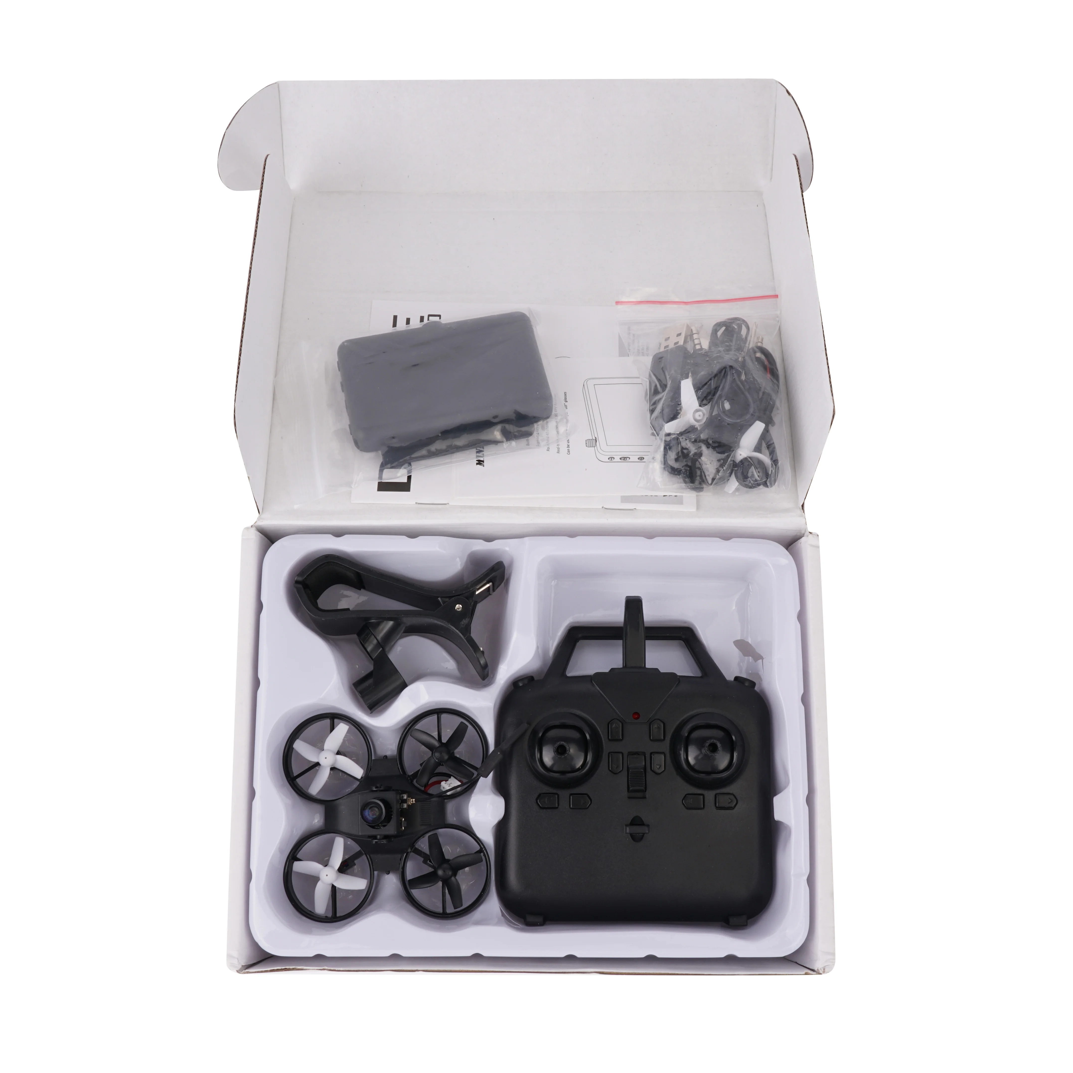 Drone FPV Micro 180mm avec Lunettes 5.8G RC Quadricoptère Course