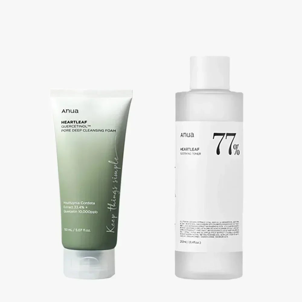 Anua Heartleaf Original Skincare Products Moisturizing Rice Toner Niacinamide Whitening Serum Cleansing Oil Peach 70% Essence
