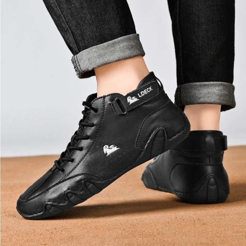 New Arrival Oberkampf Ankle Boot Men Luxury Shoes Lightweight Top Quality  Shoes Dress For Male Wedding Formal Lace Up High Top Men Shoes From  Xiaoyu20, $160.81