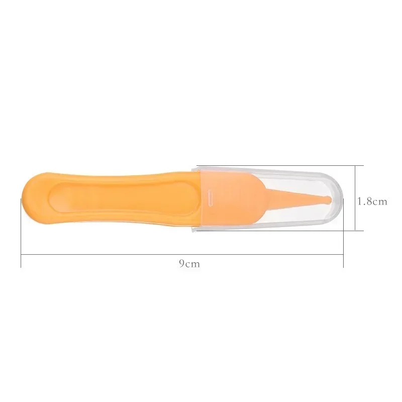 Baby Plastic Tweezers Nose Cleaner Tool Kids Safety Tweezers Cleaning Forceps Toddler Nasal Cavity Care Supplies Baby Essentials