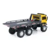 RTR 1/18 RC Crawler 6x6 Flatbed Truck Rock Car Hobby Plus CR18P Remote Control Off-Road Model 2-Speed Transmission Vehicle Light 2