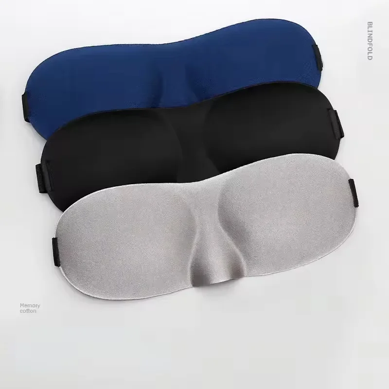 3D Sleep Mask Blockout Eye Mask for Side Sleeper Women Men Portable Blindfold Travel Sleeping Aid Eye Cover Slaapmasker 5