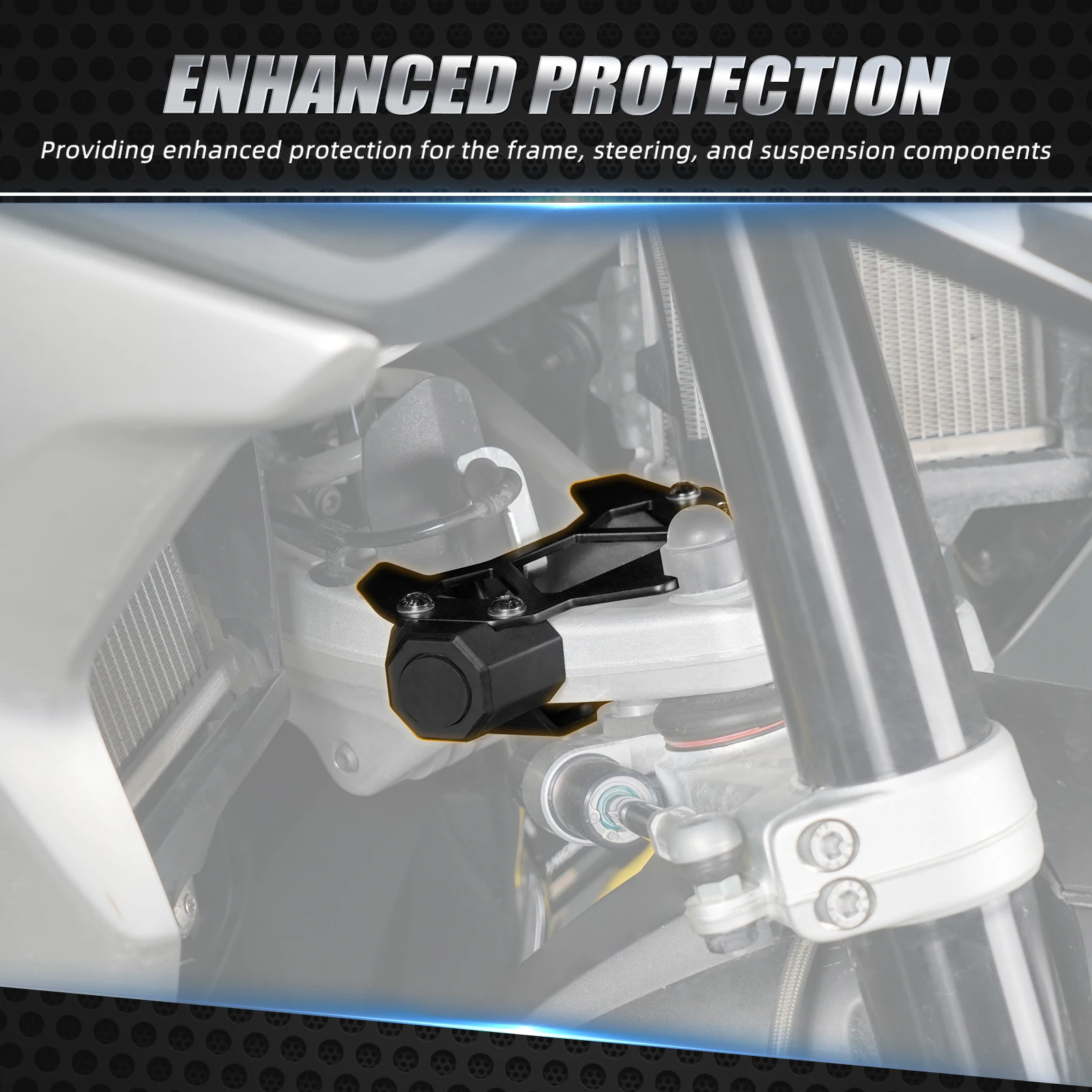 Lenkungsstopper für BMW R1200GS R1250GS Lenkradbegrenzer R1250GS Adventure GSA 2018-2023 R1200GS R 1200 GS GSA 2016-2018 – Detail 2