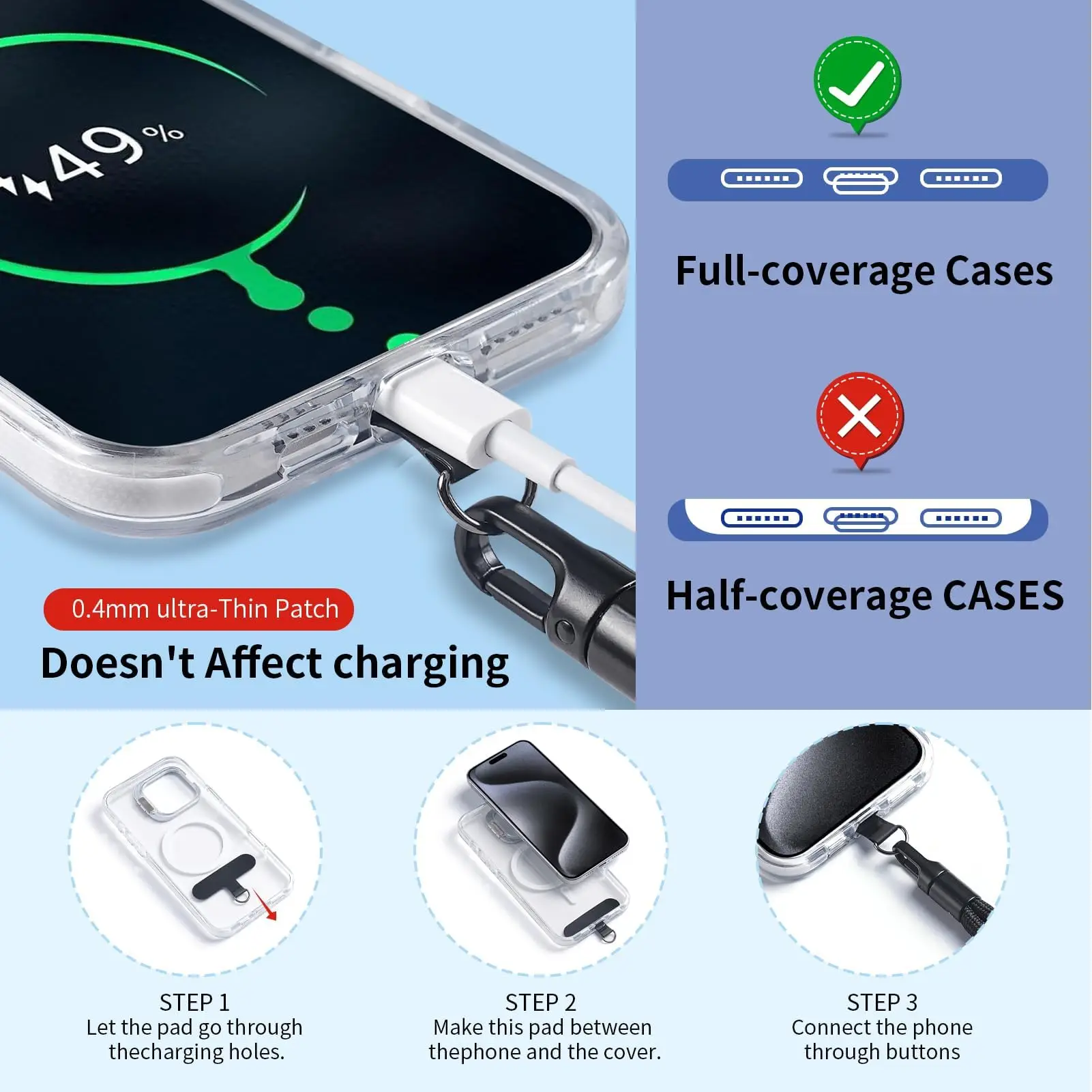 Universal Phone Lanyard & Wrist Strap
