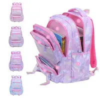 Kids Elementary Middle High School Bag Orthopedic College Backpacks  Travel Back Pack Large Bookbags for Teens Girls Students 1