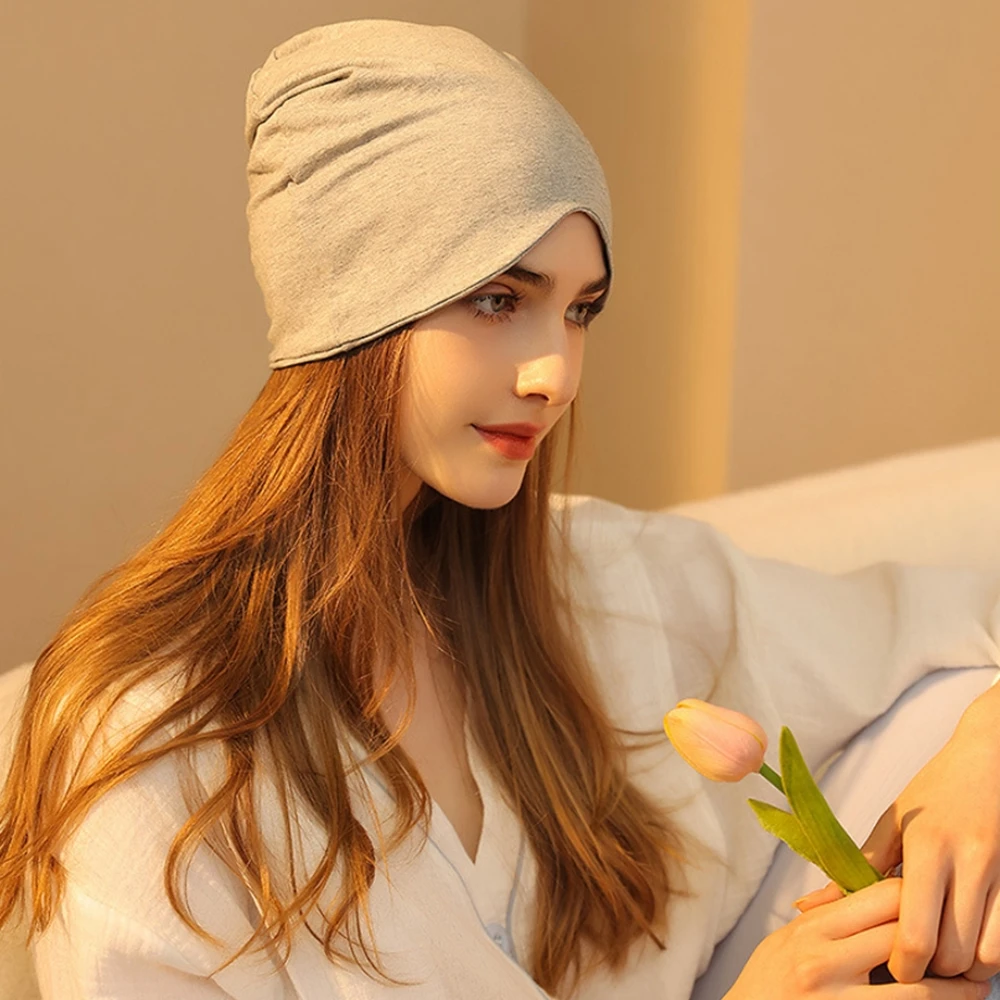 Dual Purpose Pullover Hat Eye Mask Warm Winter Wool Knitted Hat Ear Protector Windproof Caps Cold Proof Caps Sleeping Eye Mask 4