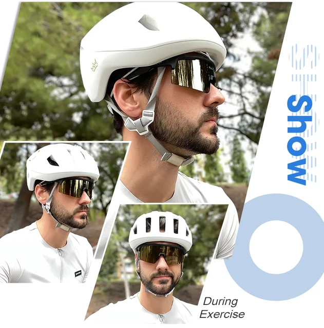 Occhiali Da Sole Sportivi Polarizzati Uomo/Donna - 5 Lenti Intercambiabili, UV400