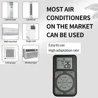 MRSVI Mini télécommande universelle A/C portable Q58 compatible avec toutes les grandes marques et modèles de climatiseurs 2