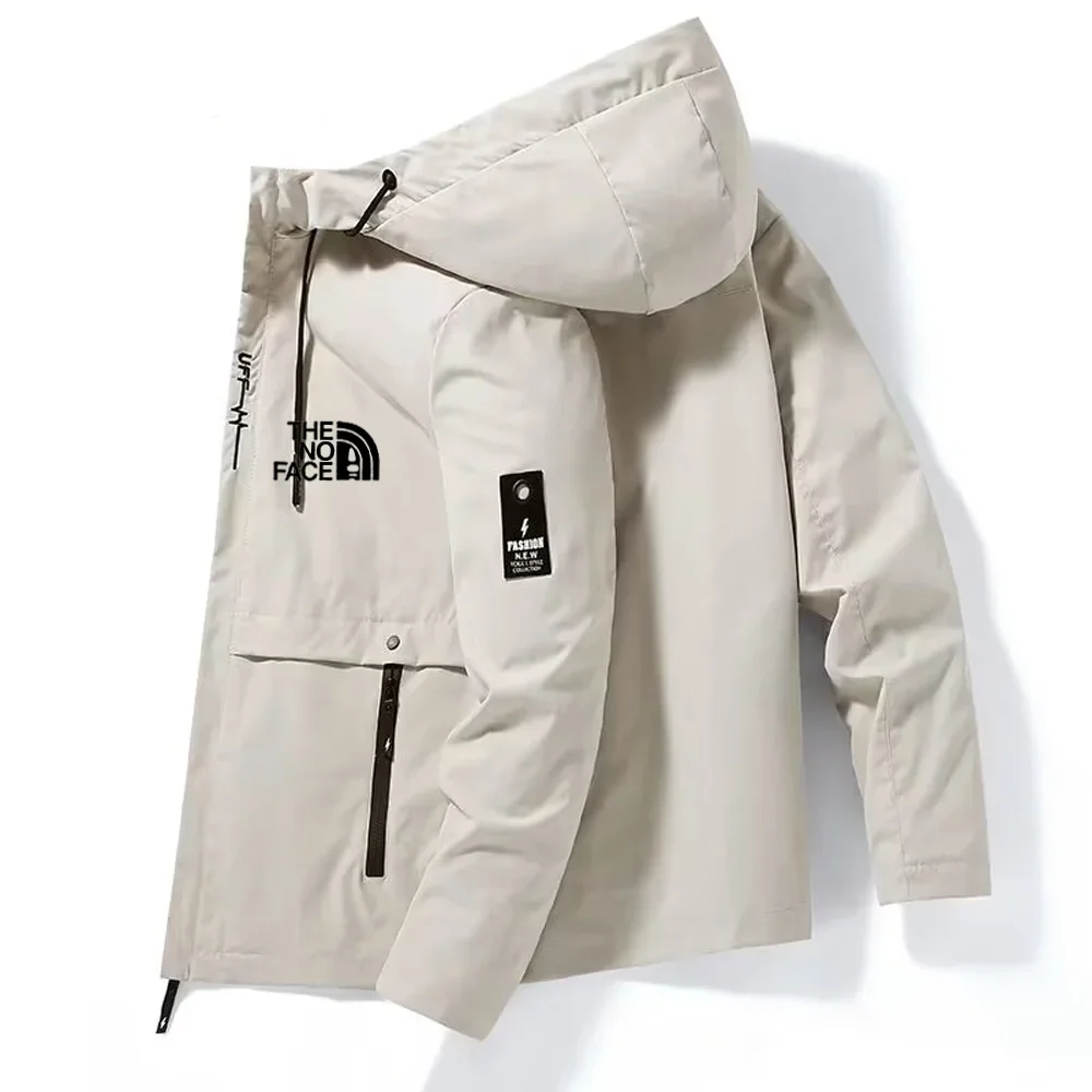 2024 Korean Jacket Men's Windproof Zipper Jacket Spring and Autumn Casual Work Jacket Fashion Sports Jacket Men's