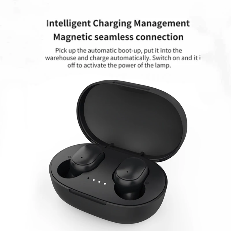A6S PRO TWS Earbuds Wireless Upgrade Bluetooth 5.0 waterproof Sweatless Headphones For All Smartphone Noise Cancelling Headsets 5