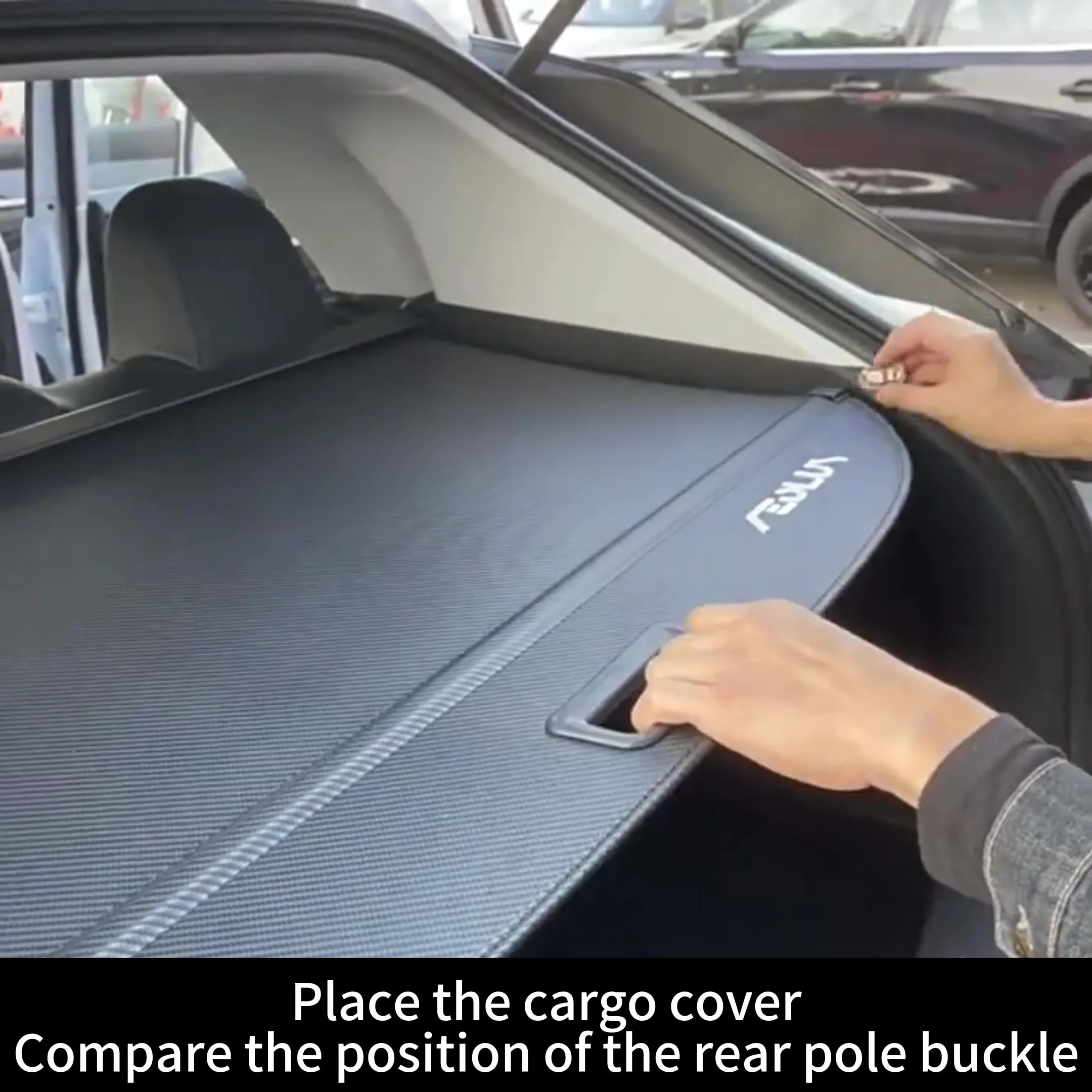 Auto Kofferbak Kofferbak Cargo Covers Pakket Plank voor Nissan Qashqai J11 2014-2020 Tail Box Partitie Organizer Plank Accessoires,Canvas