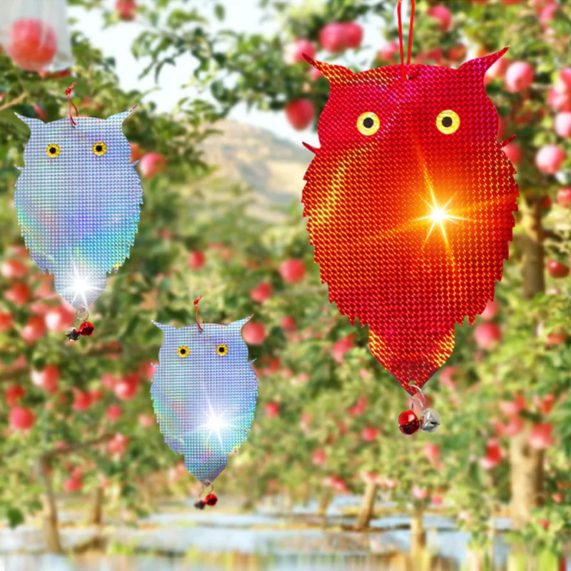 Doublesided Anti Bird Repeller Pigeons Laser Flashing Reflective Bird Repellent Owl Reflex