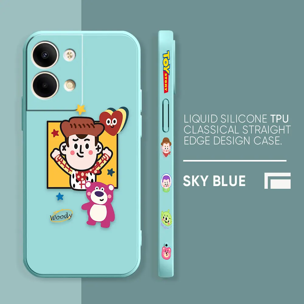 thumbnail image 1 of Case For OPPO RENO 8 7 9 6 7SE 5 4 4SE 4 3 4G 5G PRO PLUS Colour Simple Liquid Silicone Case Cartoon Funny Toy Story Mania, 1 of 5