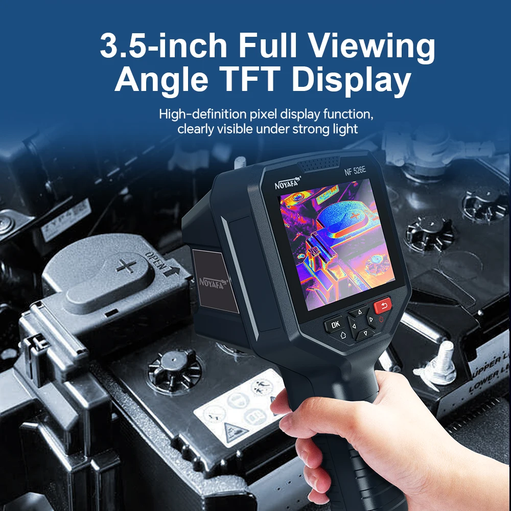 Noyafa NF-526E Professional Thermal Imager 256x192 Infrared Thermal Camera High Sensitive Infrared Thermal Imager for Repair