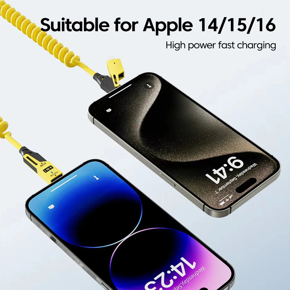รูปสินค้า สายชาร์จ USB-C 4 ฟังก์ชัน ชาร์จเร็ว PD 27W/65W