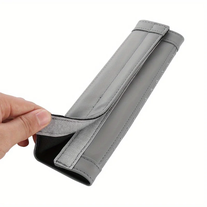 2 Pezzi Copri Cintura di Sicurezza Universale per Auto, Elegante Cuscinetto per Tracolla, Accessori Auto, Copri Cintura di Sicurezza - immagine 3