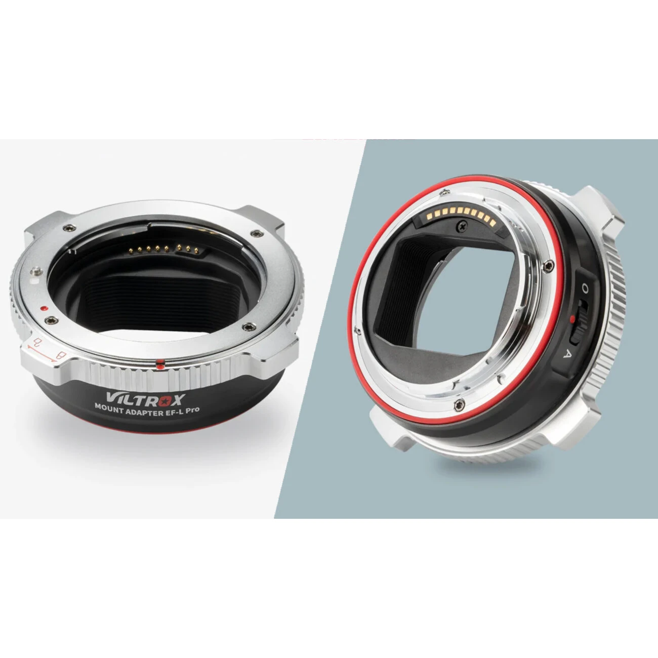 VILTROX EF-L Pro EF to L-Mount Lens Adapter with Security Lock & Auto Focus for