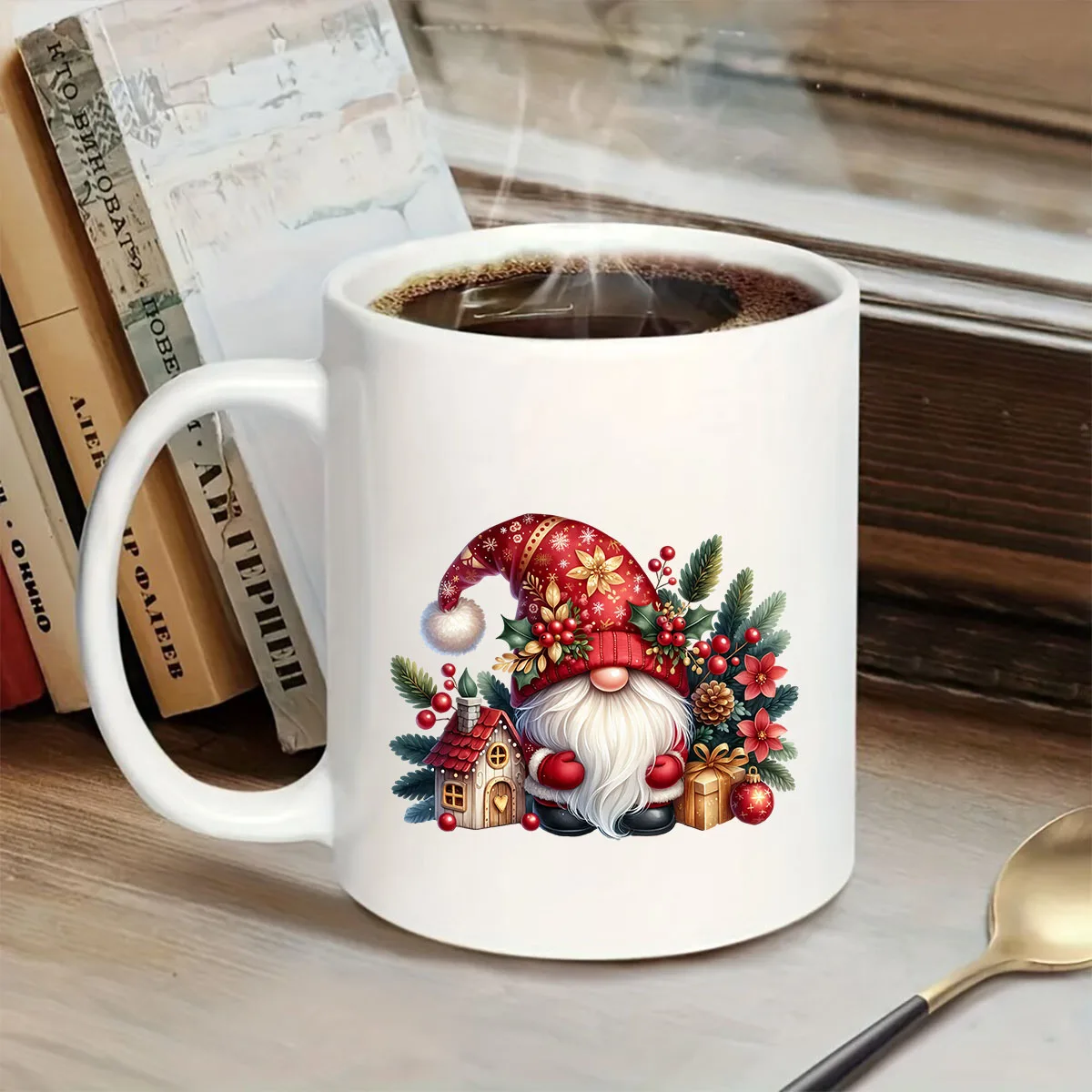 DTF Transfer Sticker for Christmas Cup Decoration 12pcs