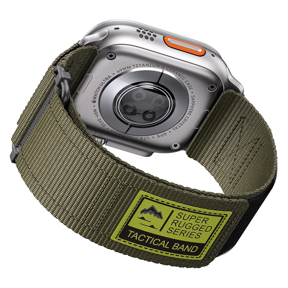 Nylon Velcro Watch Strap Band - Adjustable Sport Bracelet