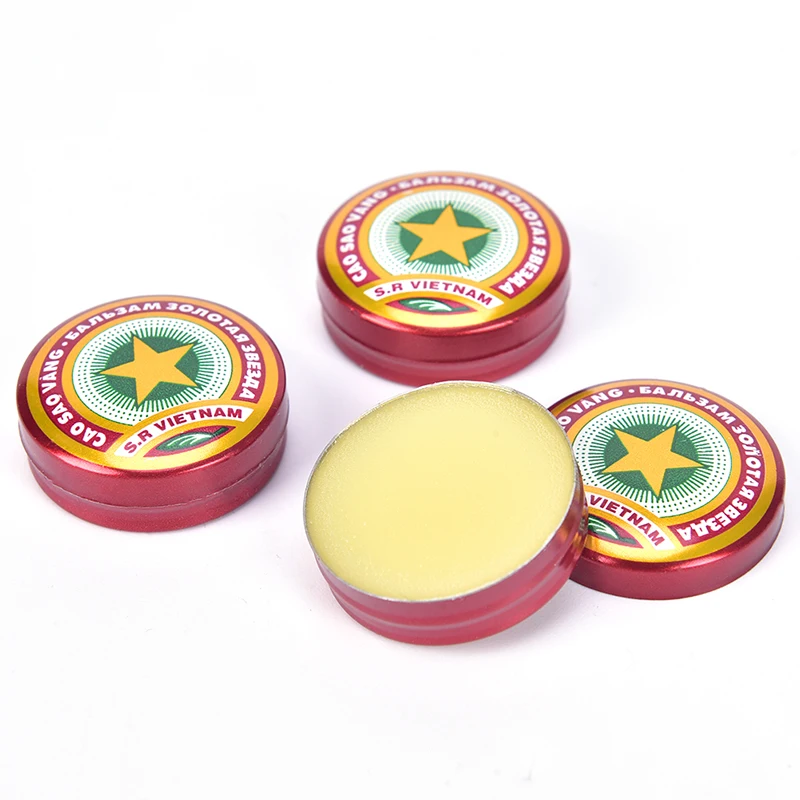 Pain Relief Cream Cooling Oil Skin Care Ointment 3PCS Gold Tower Star White Cooling Cream Refreshing Relief Pain Oill Treat Headaches Dizziness Menthol Ointment