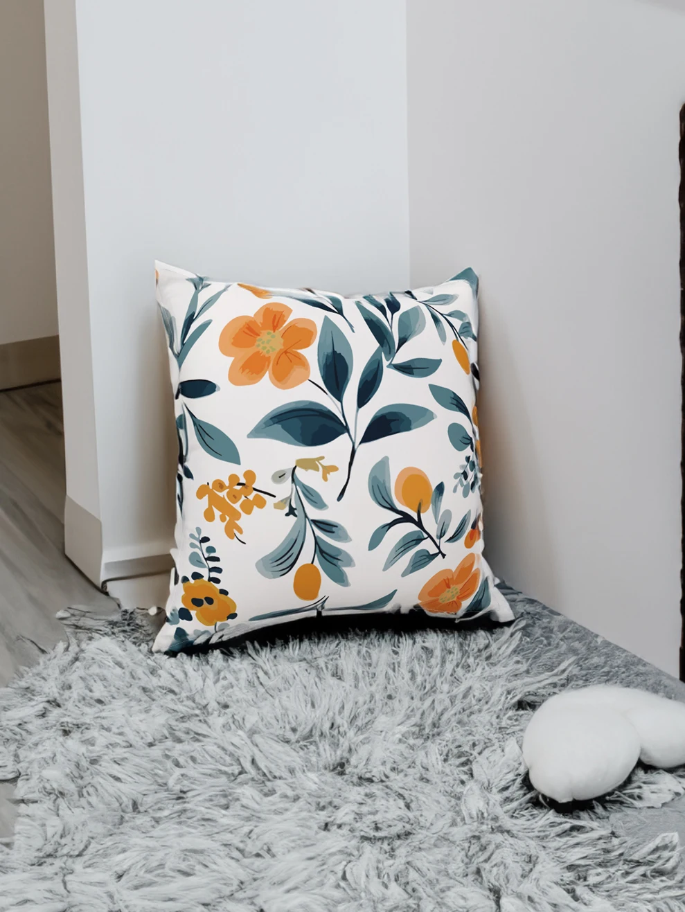 45X45CMNewStylePillowCaseFlowersGeometricPillowcaseHomeSofa