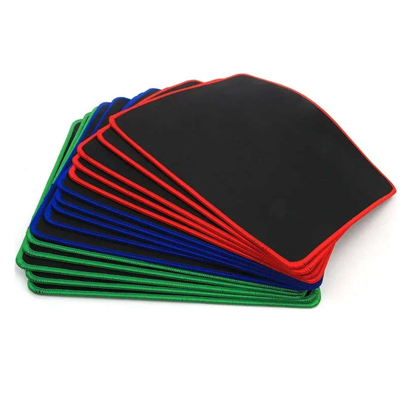 Non-Slip Black Mouse Pad - Ideal for Gaming, Office, and School Desks