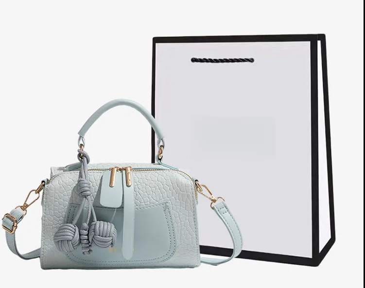 

Ice Blue Mystery Pillow New Women's Commuter Handbag Single Shoulder Crossbody Bag сумка женская sac de luxe femme